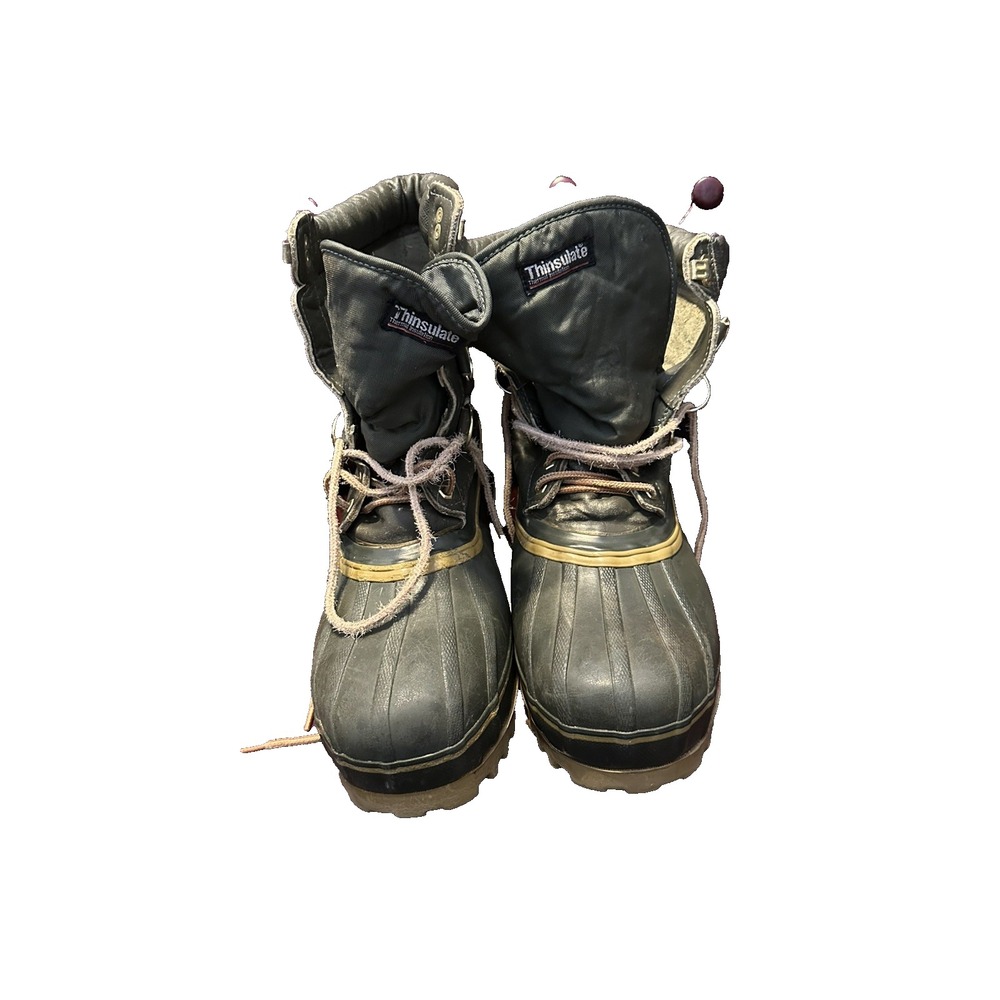 Insulated Fishing Hunting Boots Men's Size 11 By Hodgman Pro TempKing Vintage